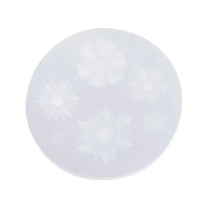 

Silicone Mold DIY Jewelry Making Floral Flower Pendant Mirror Epoxy Resin Crafts