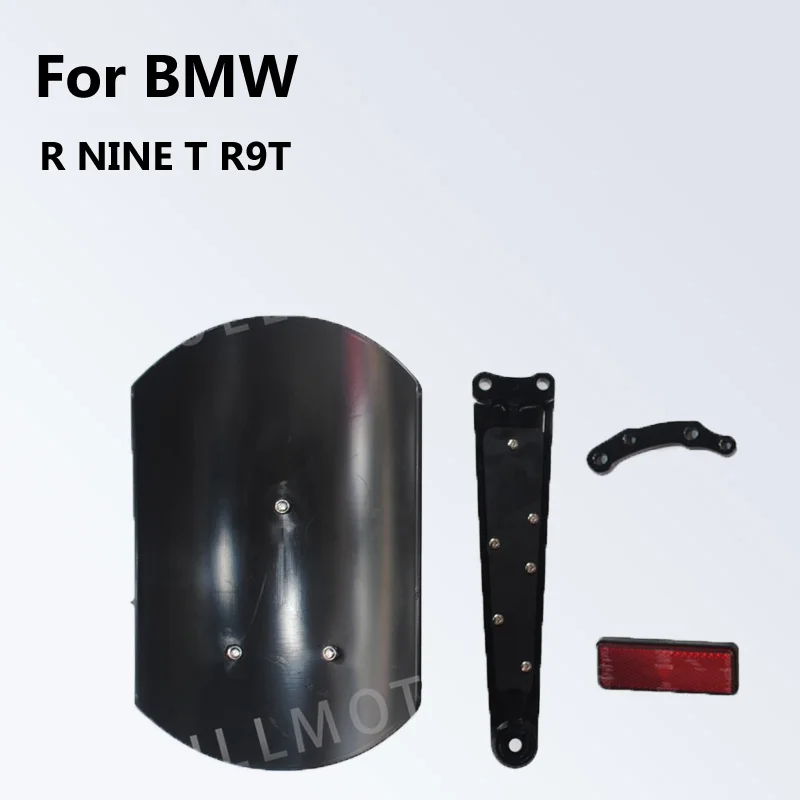 

Для BMW R NINE T R9T 2014 2015 2016 2017 2018, кронштейн заднего крыла, брызговик светодиодный светодиодным освещением номерного знака, аксессуары для мотоци...