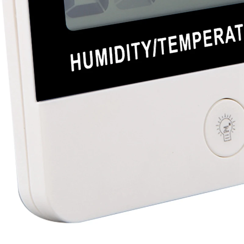 

CX-260 Digital Temperature Hygrometer Humidity Clock Big LCD Electronic Thermometer Humidity Gauge