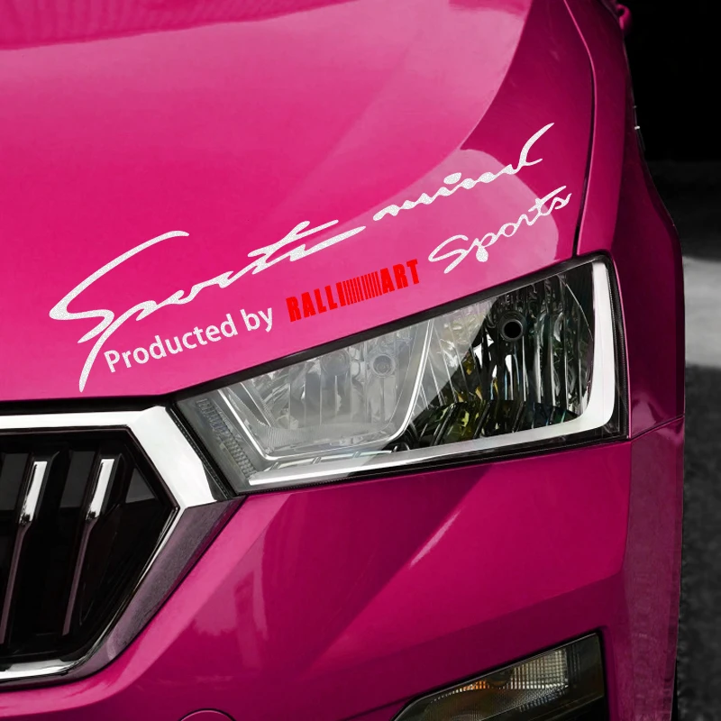 

Automotive decal Ralart logo decal reflective brows decal vinyl sports car decal for Mitsubishi Ralasx accessories