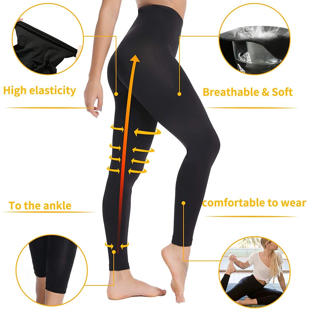 

Miss Moly Leggings Women Sculpting Sleep Leg Legging High Waist Skinny Pants Slimming Leggings Thigh Slimmer Pants