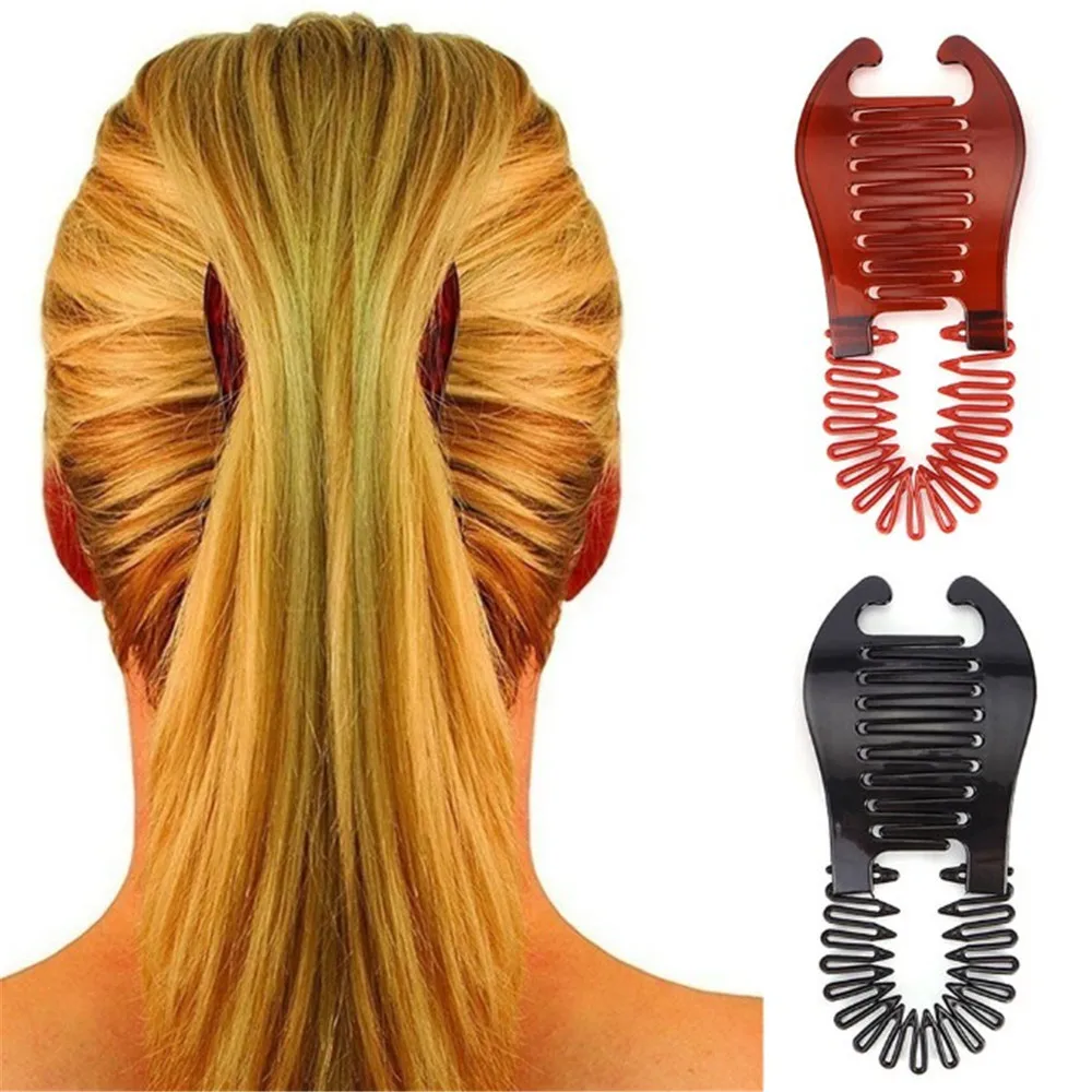 

Elastics Hair Braider Banana Clips Ponytail Rubber Bands Scorpion Type Hair Holding Women Girls Daily Hair Styling Accessories