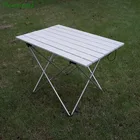 Портативный уличный складной стол для кемпинга, Сверхлегкий обеденный стол, высокая прочность, алюминиевый сплав, кемпинг, пикник, сад, барбекю