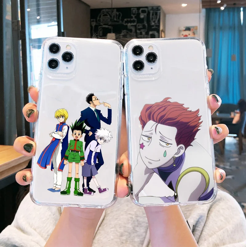 Новый аниме Hunter X Чехол для мобильного телефона IPhone 8 7 6 Plus Xr Xs 12 11 Pro Max SE2