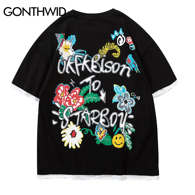 GONTHWID креативные футболки с принтом х-рейда медведя уличная одежда в стиле хип-хоп