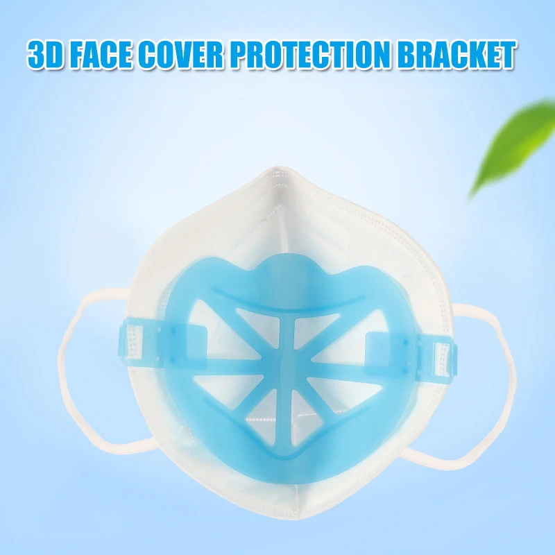 

Newly 1/5pcs 3D Reusable Face Cover Bracket Mouth Inner Stand Holder Separate Breathing Space Unisex 19ing