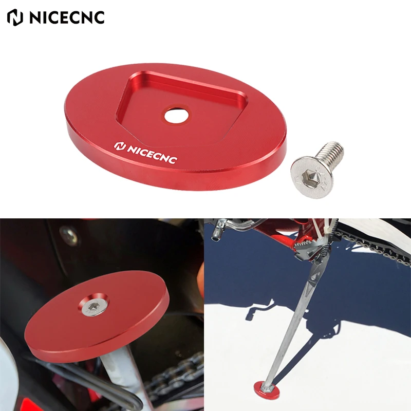 

CNC Kickstand Side Stand Enlarge Pad Extension Plate For Beta RR RRS 125-500 250 300 350 RACING 2013-2022 XTRAINER 300 2015-2022