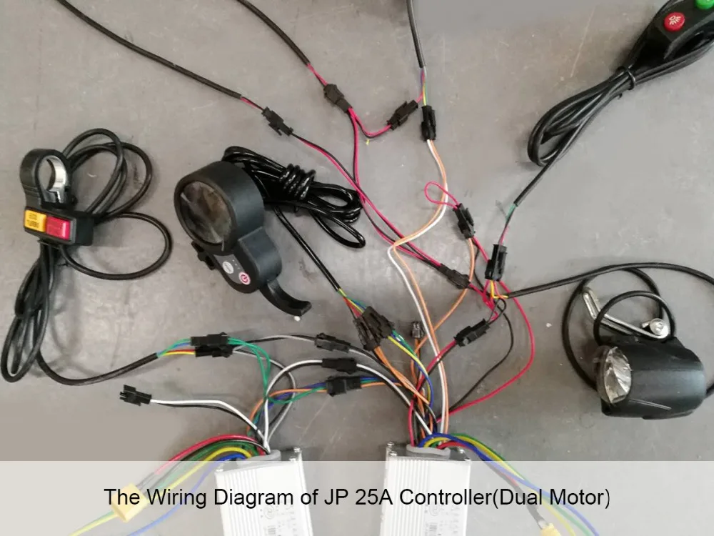 JP 48 V/52 V/60 V 25A 37A Электрический контроллер для мотороллера, высококачественный контроллер для всех скутеров Halo Knight