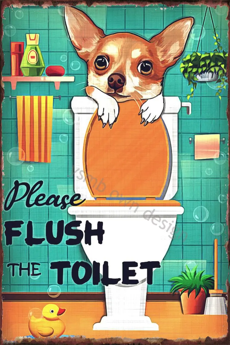 

Декор комнаты чихуахуа, ретро, винтажный металлический знак, Жестяная Табличка, оловянные пластины, Настенный декор для искусства, мужская ...