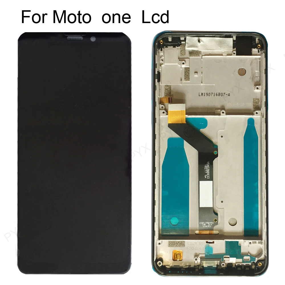 Оригинальный экран для Motorola Moto One ЖК-дисплей и сенсорный 5 9 ''в сборе P30 Play xt1941