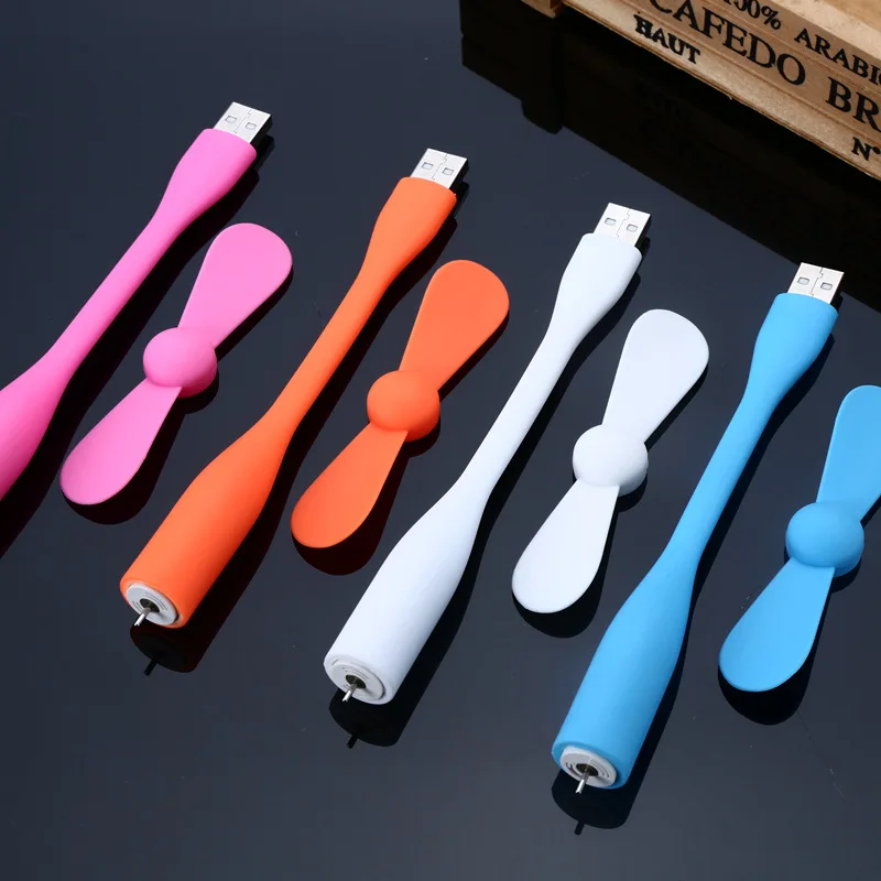 FFFAS Мини Гибкий USB вентилятор + светильник лампа гаджеты ручной для портативного