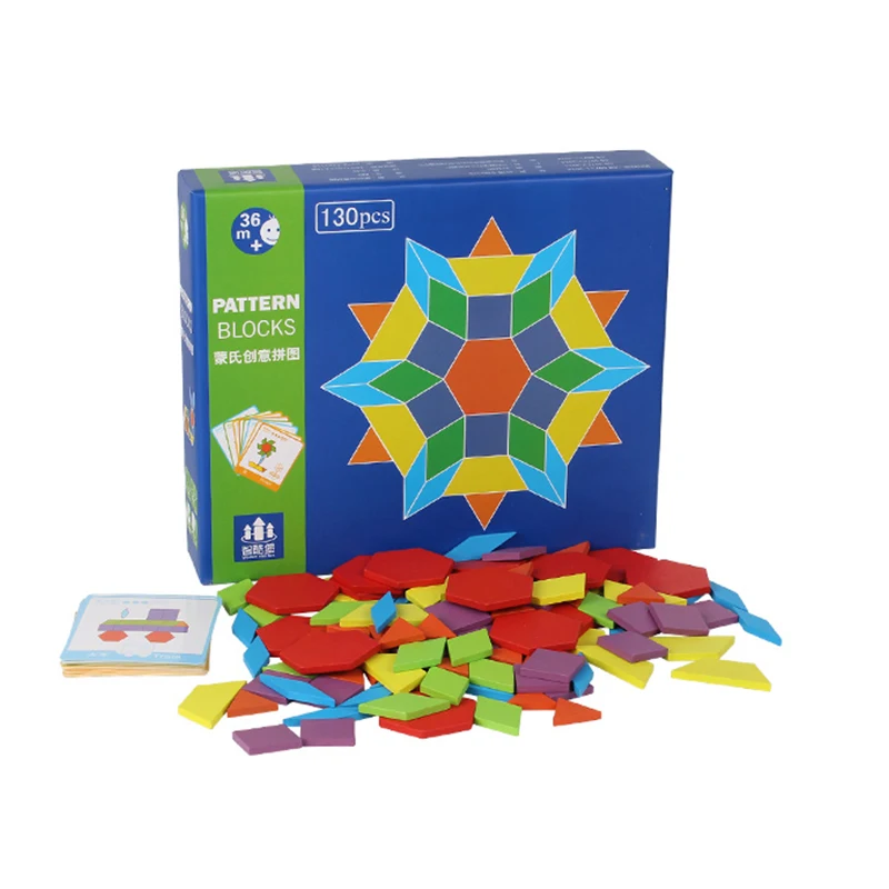 Магнитная 3D Головоломка Tangram игры Монтессори обучения Обучающие Рисование настольные игры игрушка подарок для детей мозги Tease