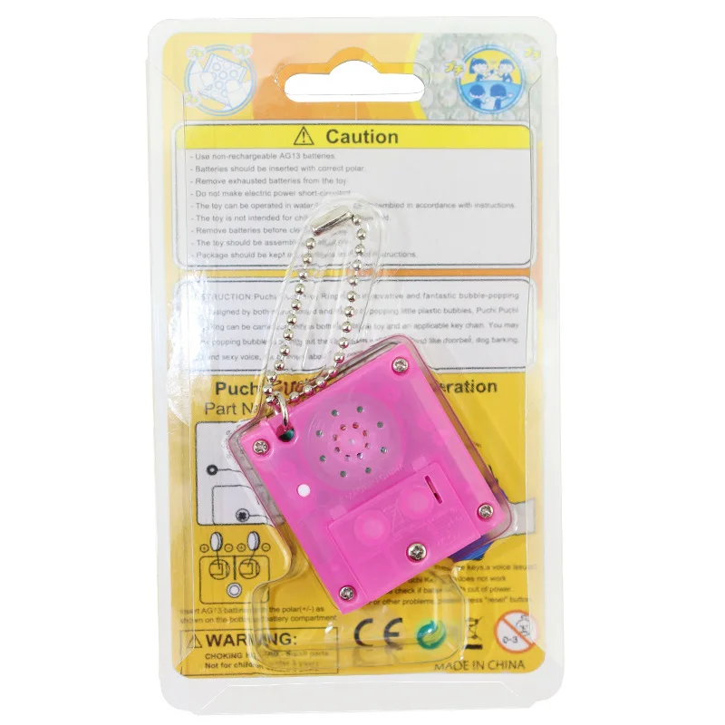 Новые мини игрушки для декомпрессии Puchi 6 цветов бесконечный поп пузырьковая