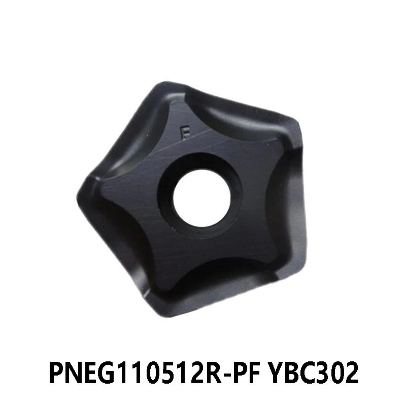 

100% Original PNEG 110512 PNEG110512 Lathe Cutter PNEG110512R-PF YBC302 Carbide Milling Cutter Alloy Turning Tools 10pcs/box