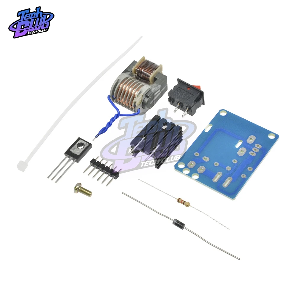 Высоковольтный генератор дугового зажигания 15 кВ постоянный ток 3 7 в инвертор