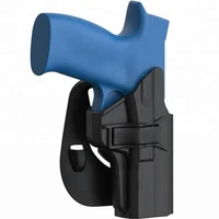 tege superior outside waist belt polymer gun holster for sw mp 9mm law enforcement gun holster