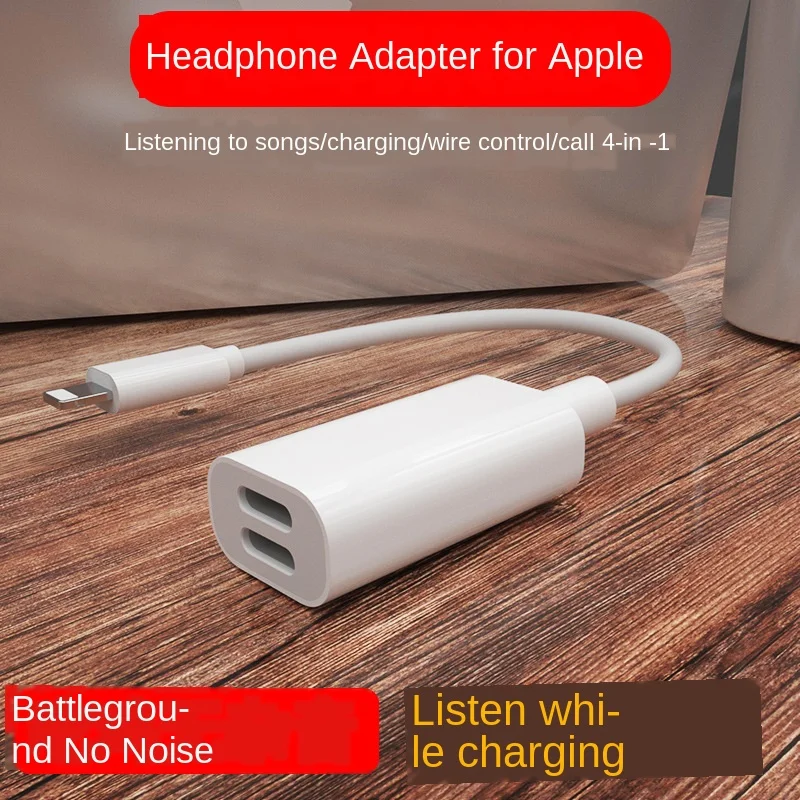 2 1 В мобильный телефон кабель переходник аудио переводная головка для IPhone