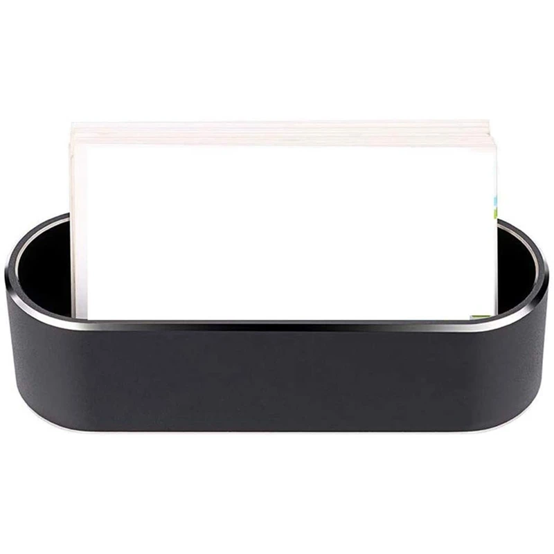 Aluminum Alloy Business Card Case Desktop Upgrade Holder Display Stand Storage Box for Id Debit Gift | Канцтовары для офиса и