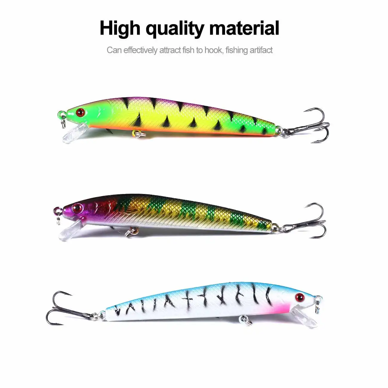 

Fishing Bait 9.5CM 8.5G Artificia Fishing Bait Mino 10 Color Bionic Hard Bait Large Sea Fishing Bionic Bait Fishing Lure