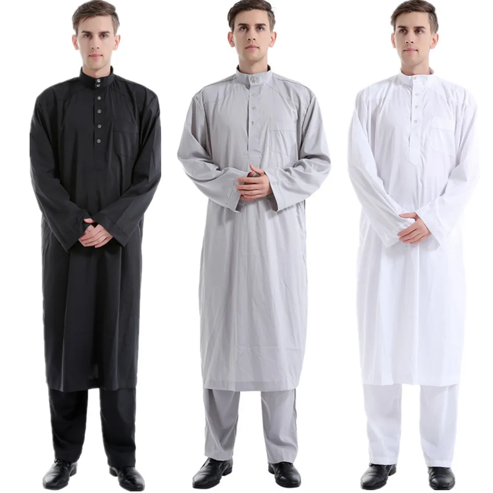 Арабский мусульманский костюм для мужчин исламский джубба Тобе Саудовской
