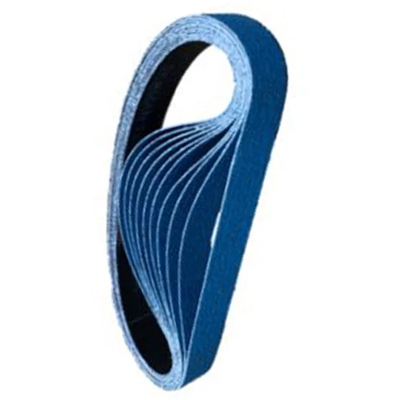

9pcs/Set 13mm X 457mmBacking File Zirconia Sanding Belts 60/80/120 Grit