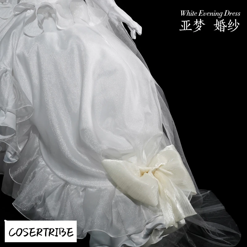 Аниме Shugo шара Хинамори Аму богиня-хранитель белое свадебное платье