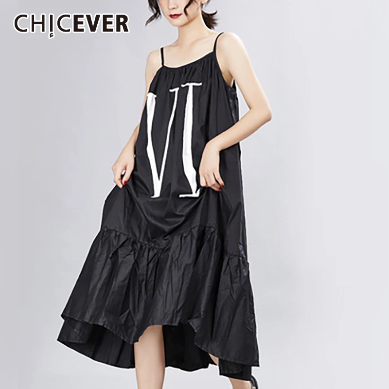 CHICEVER сексуальное платье на бретельках для женщин с открытыми плечами без рукавов