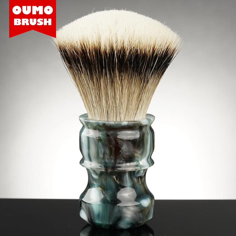 OUMO BRUSH- OCEAN CHUBBY shaving brush with Manchuria SILK WT HOOK BOAR 10 different knots to choose | Красота и здоровье