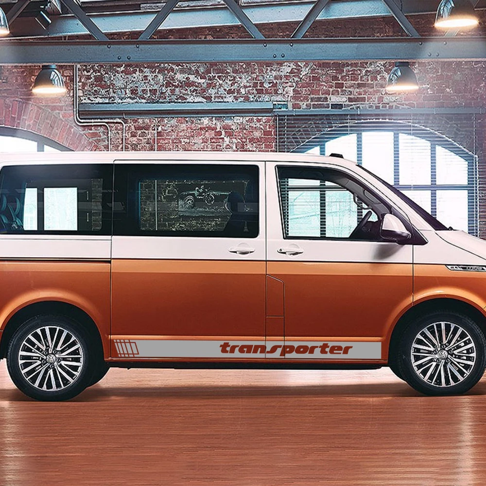 Наклейки на боковые полосы автомобиля 2 шт. автомобильная виниловая пленка