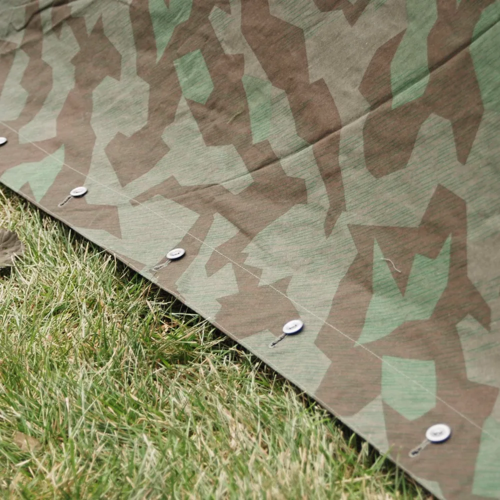 Tomwang201. Вторую мировую войну WW2 немецкая армия SPLINTER CAMO Реверсивный палатка ZELTBAHN
