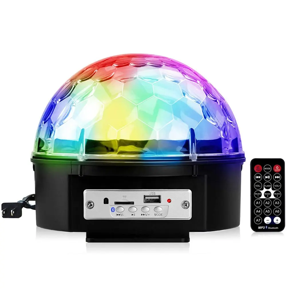 ICOCO Bluetooth кристалл магический вращающийся Музыкальный шар дистанционное