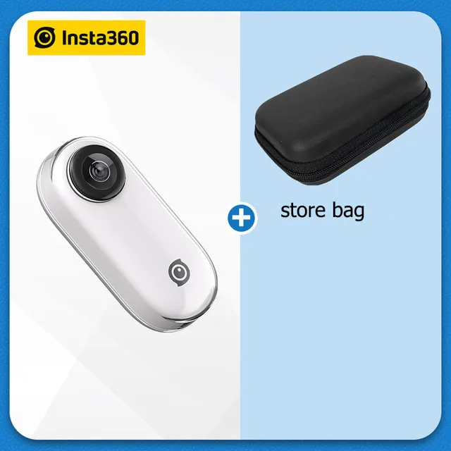 Insta360 GO Экшн-камера AI с автоматическим монтажом стабилизированная камера Splashprooof FlowState стабилизация Cam PK Gopro hero 6 7 - Цвет: insta go bundle 1