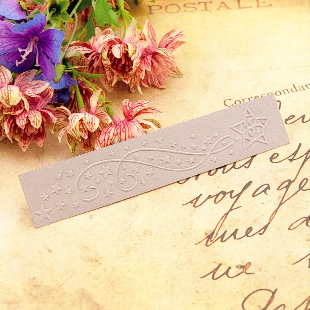 15x3 см из пластика с принтами маленькими звездами ремесло изготовления открыток