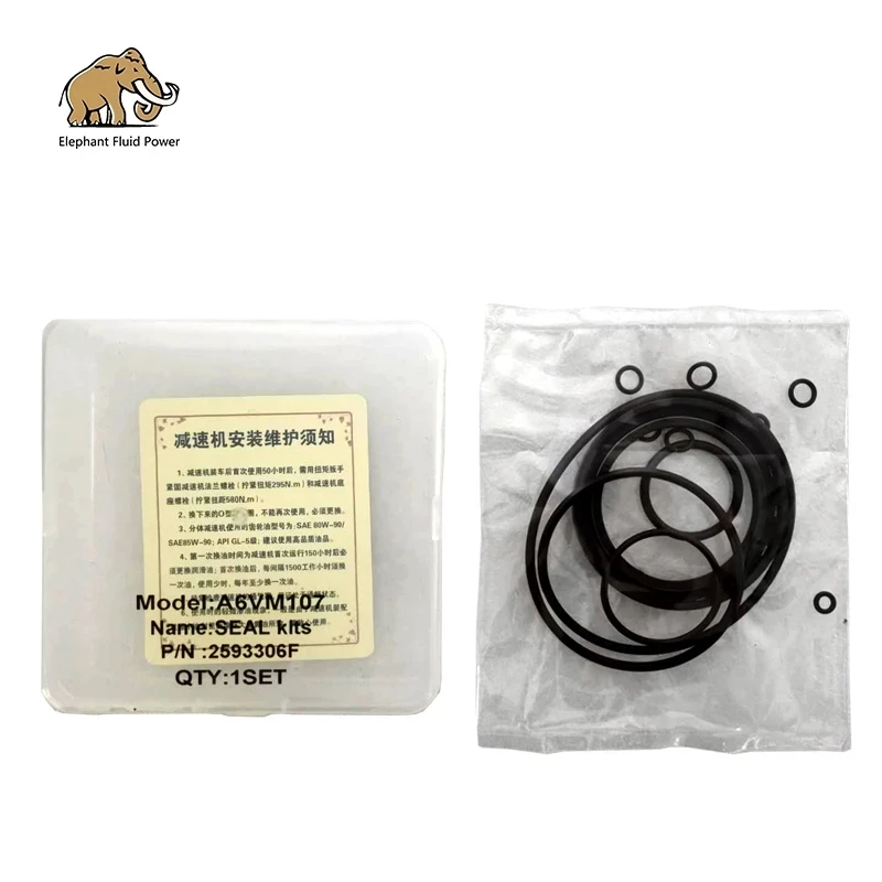 

Rexroth A6VM107 Hydraulic Piston Pump Sealing Parts Kits Repair Kits