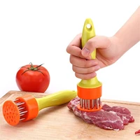 meat tenderizer tools mallet pine needle stainless steel manul steak knife beaf hammer pounder home kitchen cooking utensil