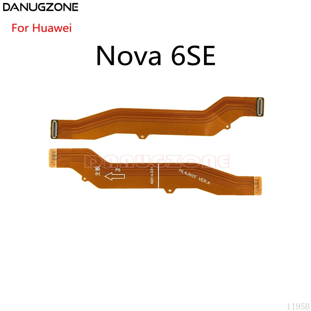 

10 шт./лот для Huawei Nova 6SE JNY-AL10 / P40 Lite, ЖК-дисплей, подключите к материнской платы гибкий кабель
