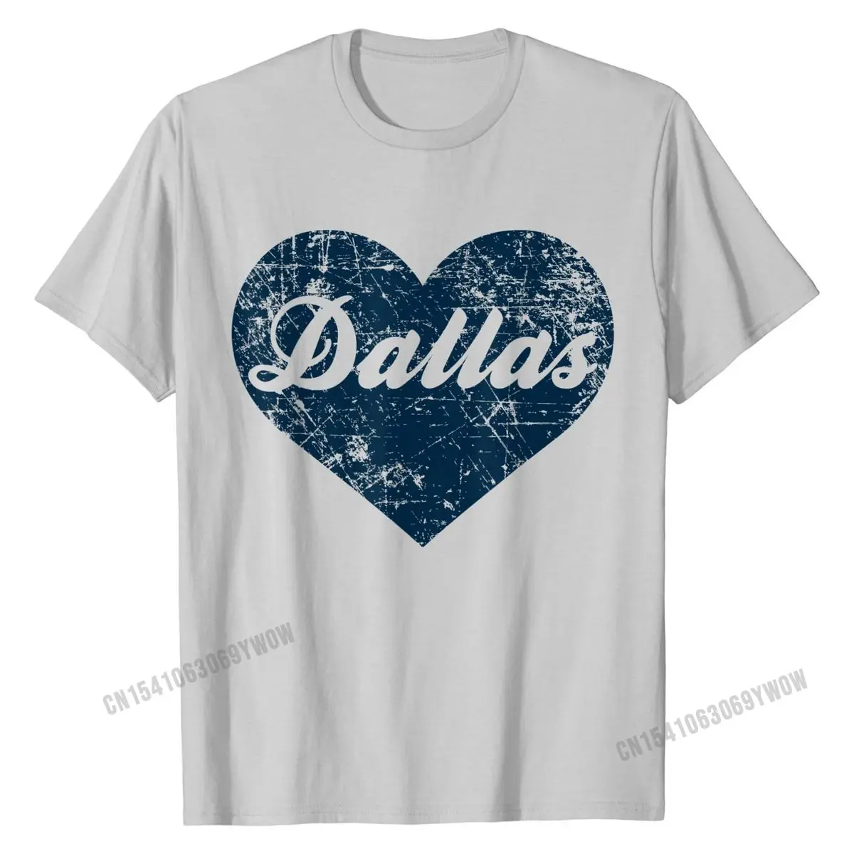 Футболка с изображением далласского сердца Техасский подарок футболки на заказ