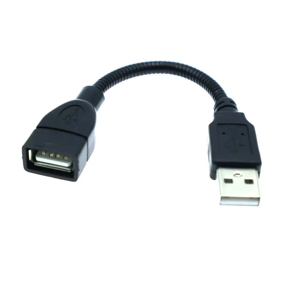 USB2.0 штыревой к женскому держателю кронштейна трубки змеи синхронный кабель для