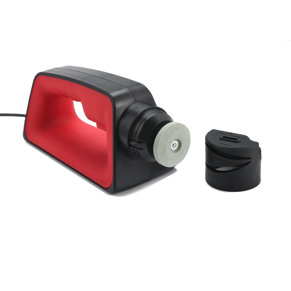 

Electric Kitchen Knife Sharpener Professional Motorized Rotating Sharpening Stone Tool quick speed Knives Accessories