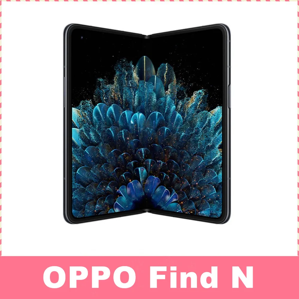 OPPO Find N 7.1 дюймовый главный экран LTPO 5,49-дюймовый вторичный экран Snapdragon 888 50 МП 120 Гц зеркальный складной экран включен.