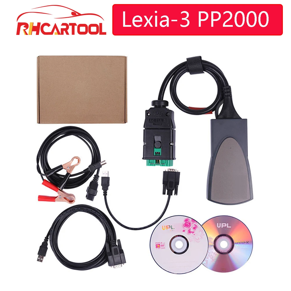 Obd2 стайлинга автомобилей последняя V7.65 Lexia3 Lexia 3 V48 диагностический инструмент PP2000