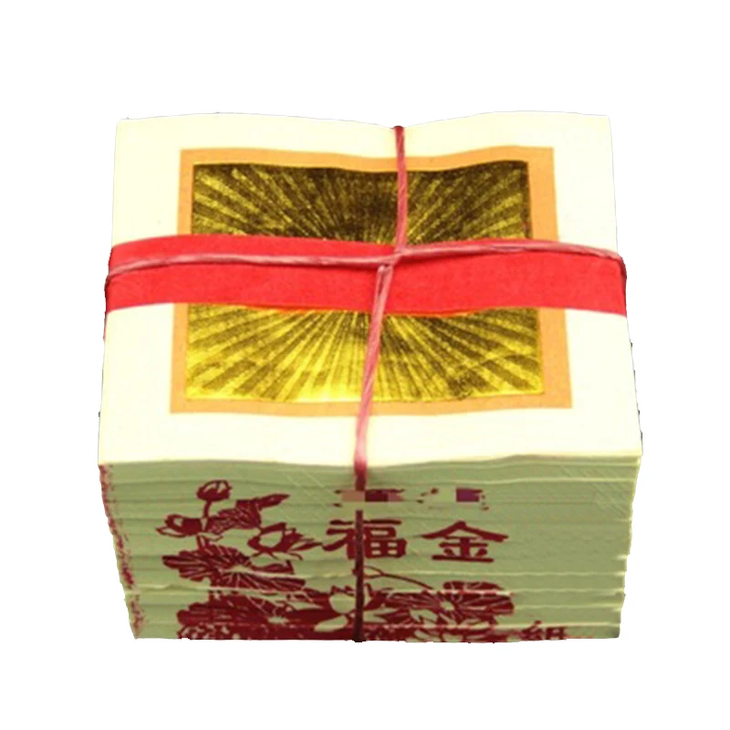 Бумага Из Хелла денег золота слиток для сжигания бумаги китайская бумага джосса