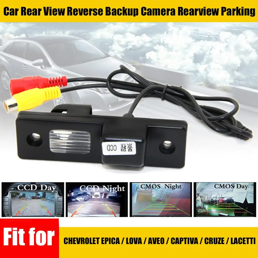 Автомобильная камера заднего вида с широким углом обзора 170 ° HD ночного видения