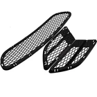 Автомобильный комплект из 3 решетчатых гриля для переднего нижнего бампера для BMW 3 серии E90 E91 325I 328I 335I