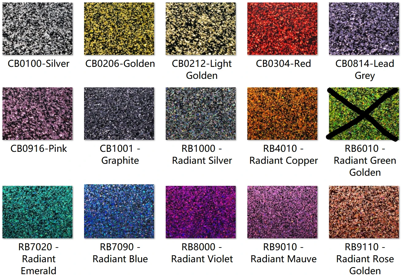 Акриловое волокно (PMMA) 1 Сторонняя не сужающийся книзу массивный сверкающие