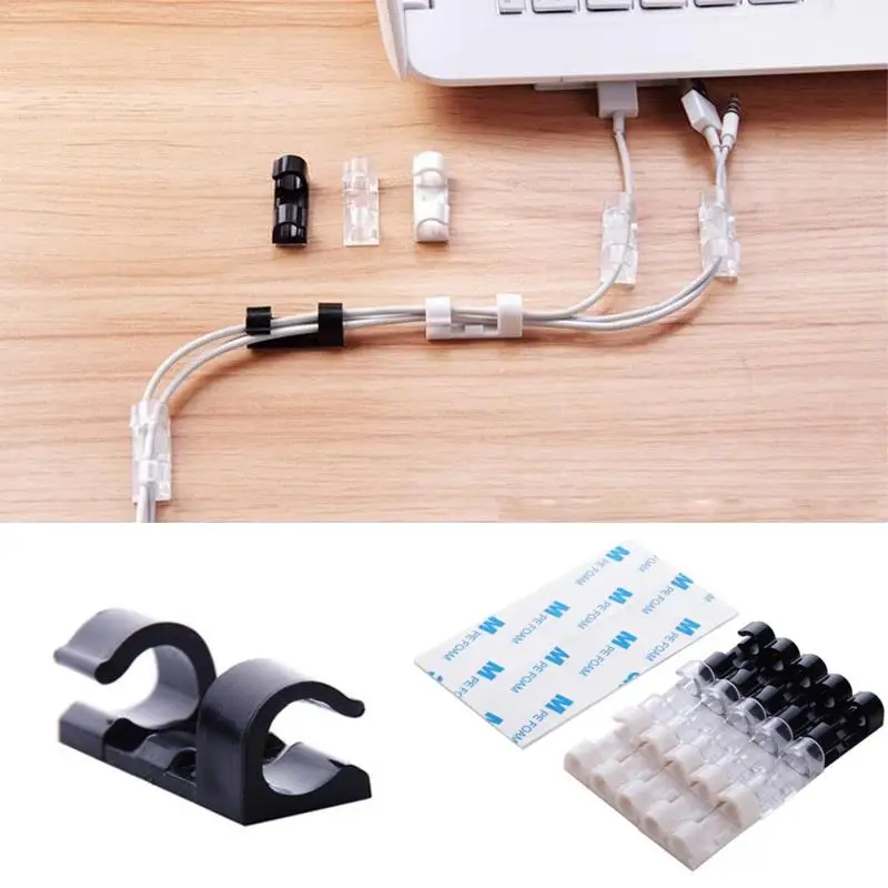

Cable Holder Device Device Cord Organizer Fixing Clamps Multipurpose