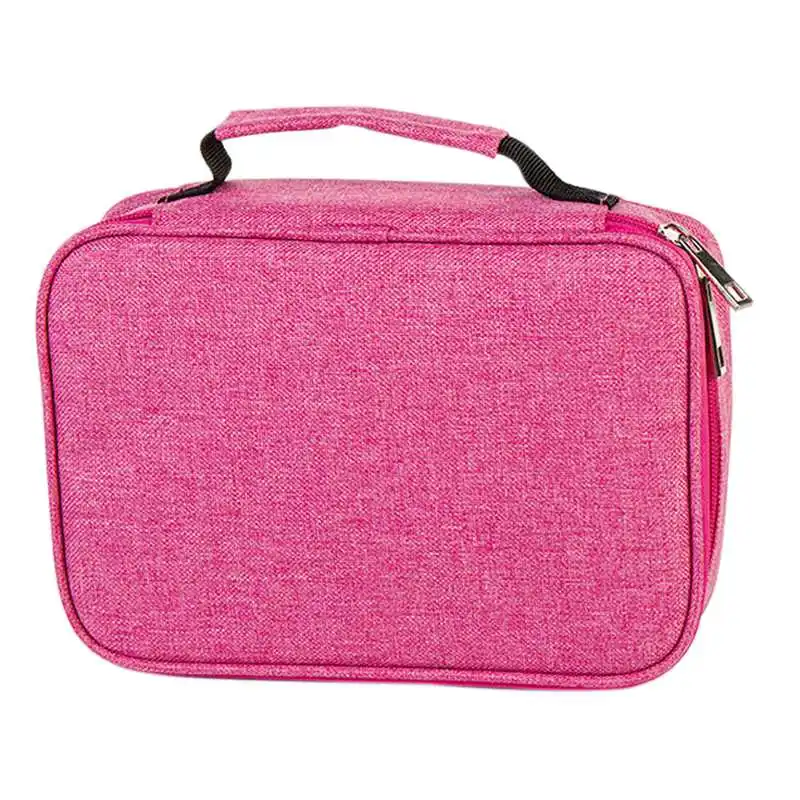 Новый школьный чехол для карандашей с 72 отверстиями коробка ручек пенал