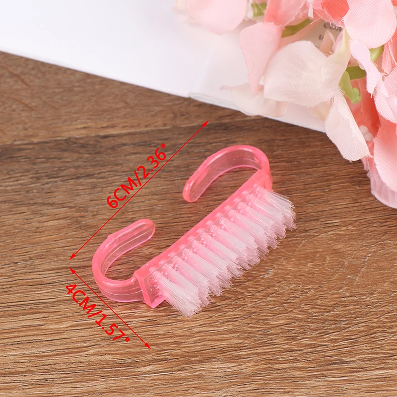 

10 Pcs/Lot Cleaning Nail Brush Tools File Nail Art Manicure Pedicure Soft Remove Dust Plastic Dust Cleaning Brushes