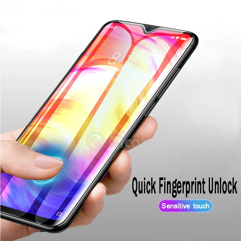 2Pcs Full Cover Tempered Glass For Redmi Note 8 Pro Screen Protector for Redmi Note 7 Pro Note 6 Pro on Redmi Note 5 Pro Glass