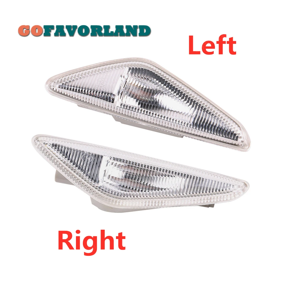 Боковые габаритные огни указатель поворота светильник левый и правый 63137171007